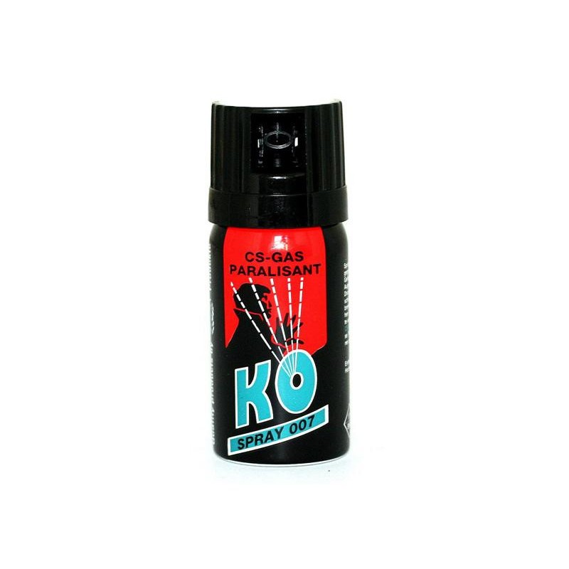 Spray defensa personal Gas CS modelo KO 007 de 40 ml