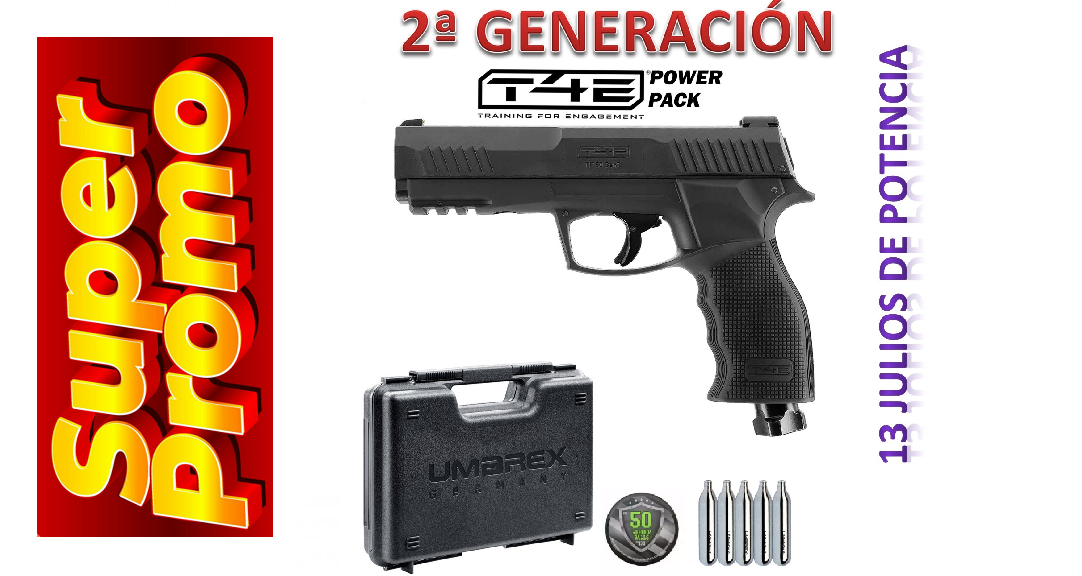 Pistola superpotente y compacta 